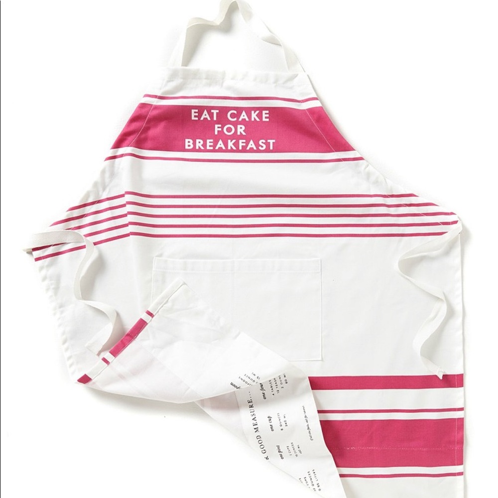 BNWT Kate Spade hot pink apron 🎂 Cake